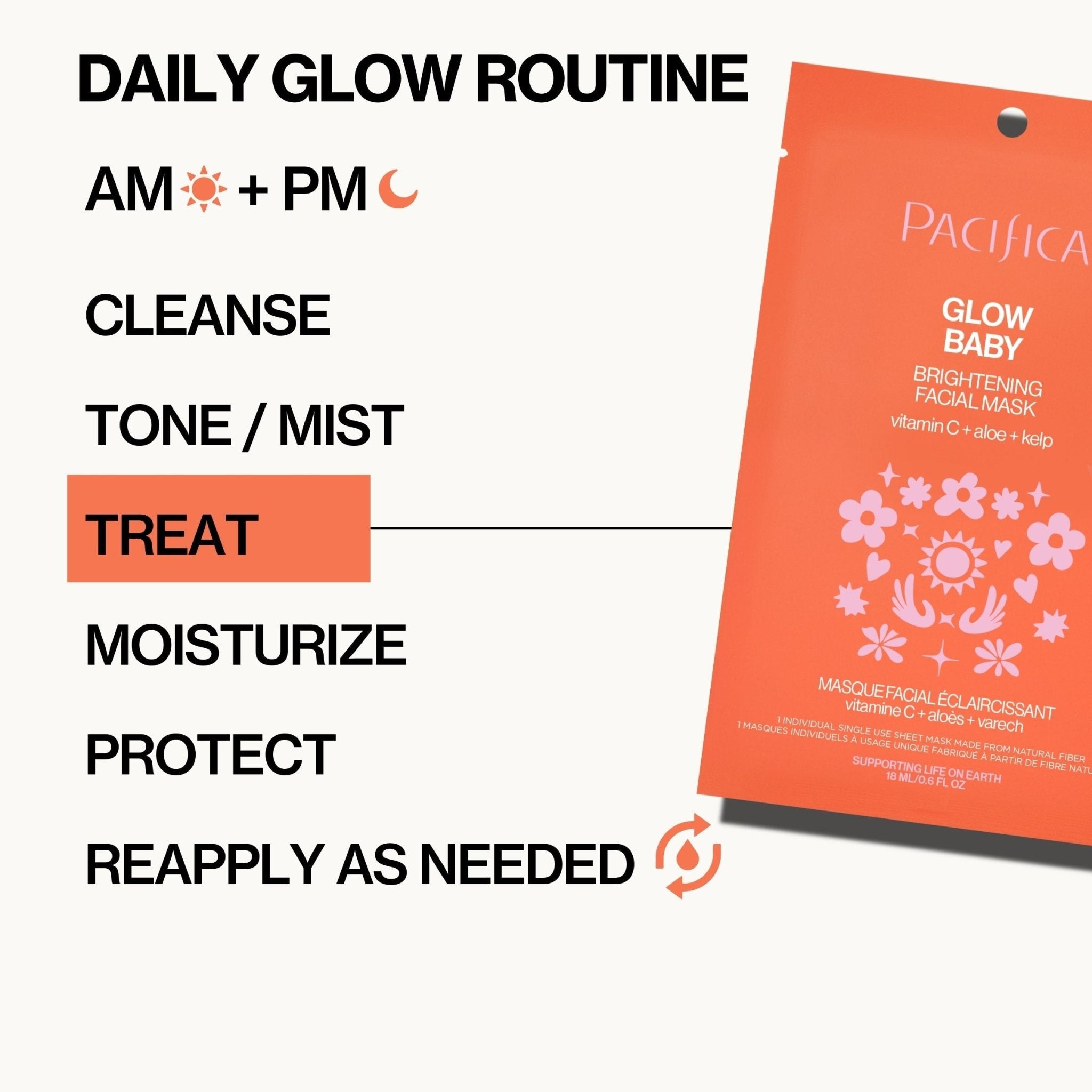 Glow Baby Brightening Facial Mask