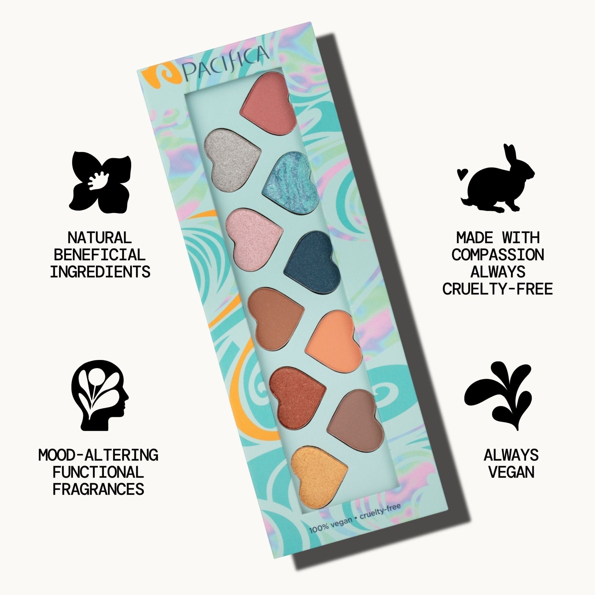 Malibu Eye Shadows Palette