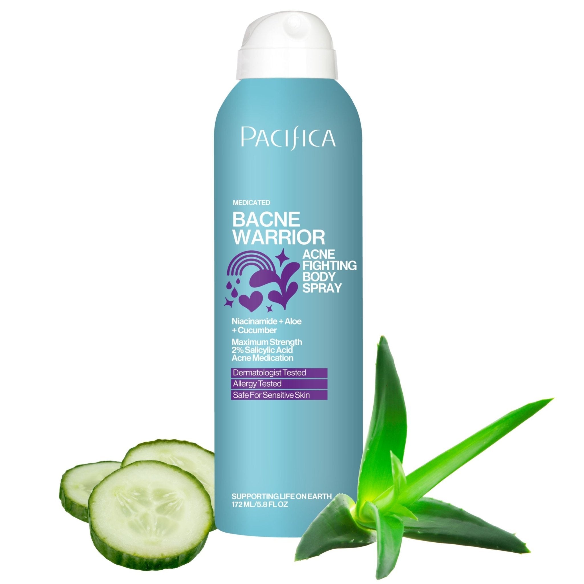 Bacne Warrior Acne Fighting Body Spray