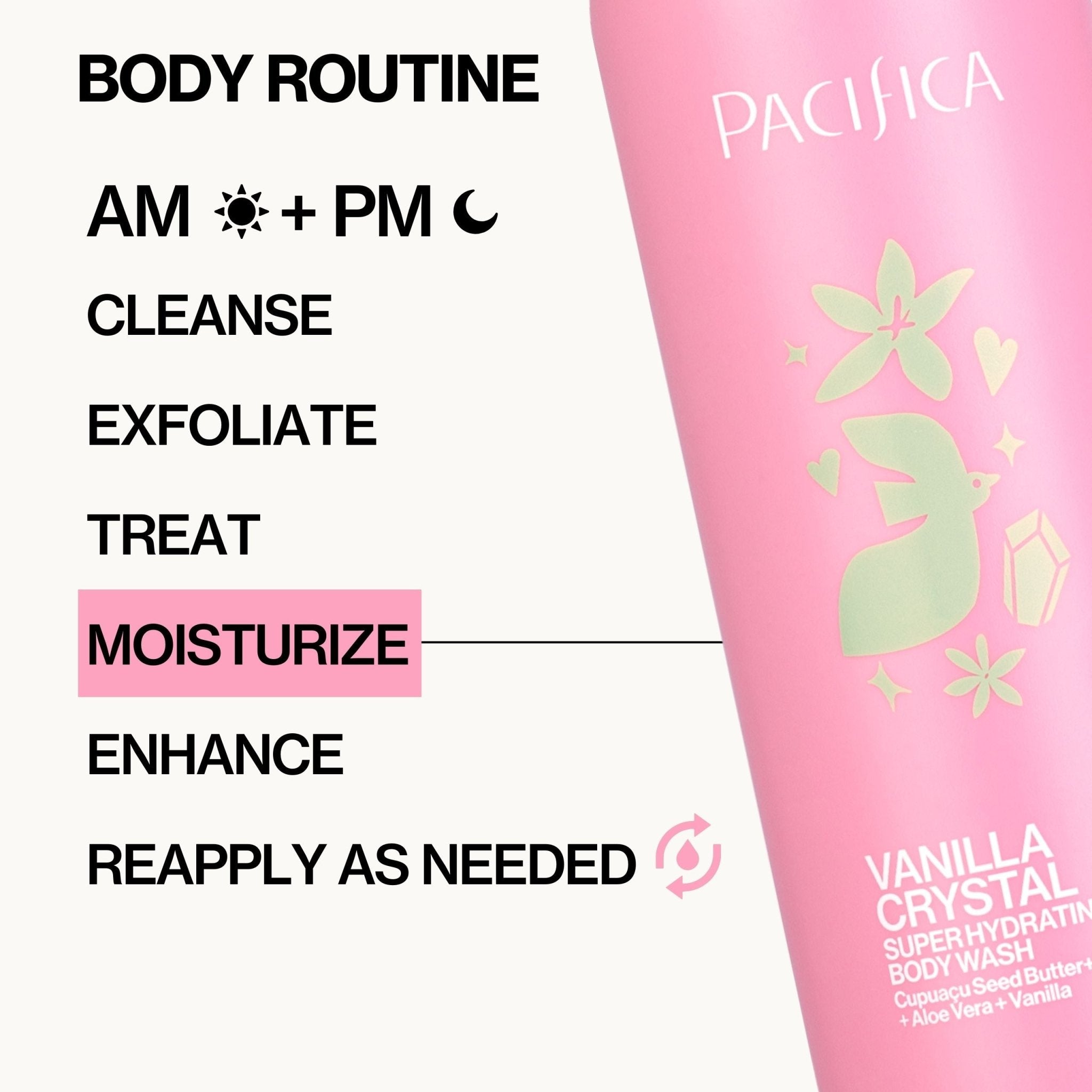 Vanilla Crystal Super Hydrating Body Wash