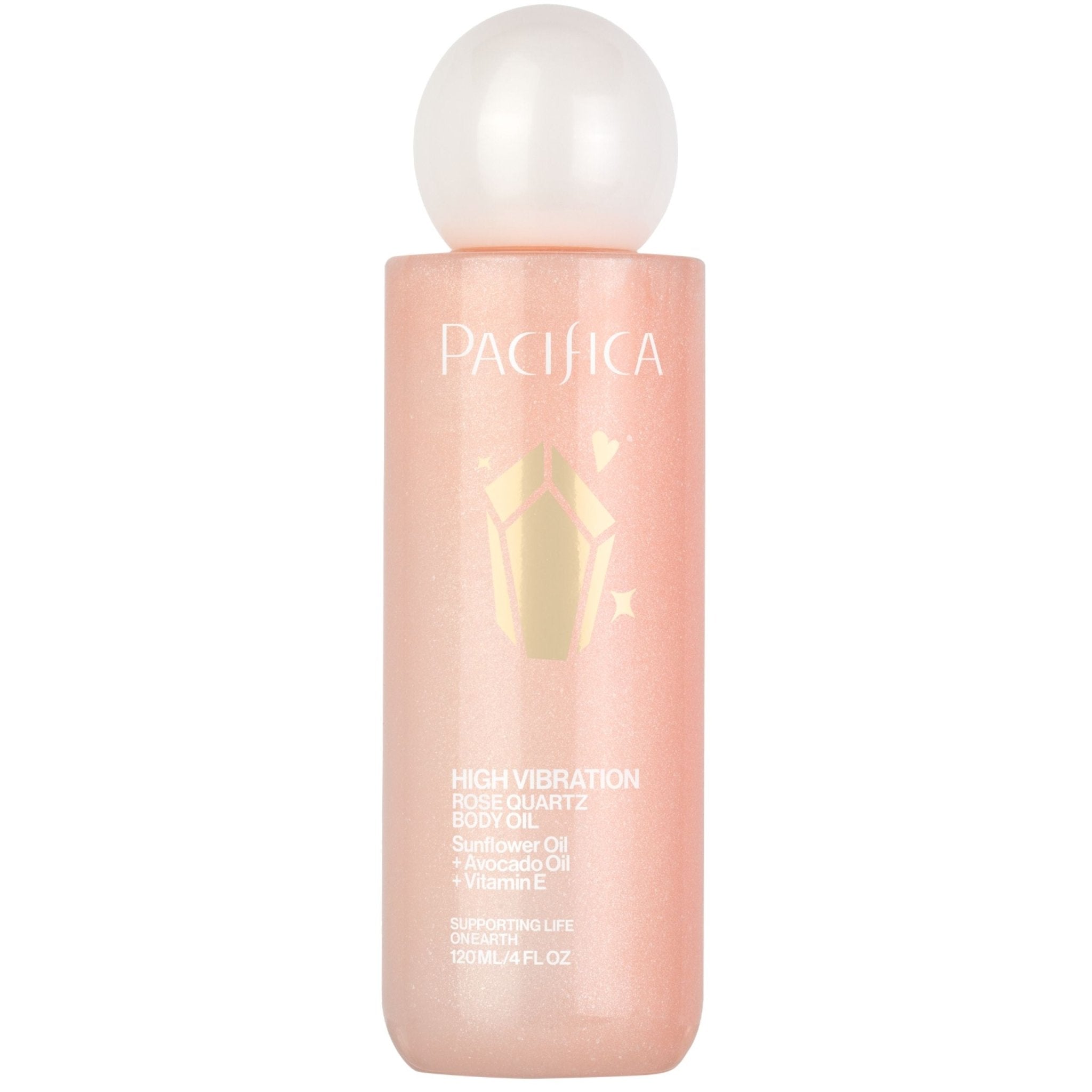 High Vibration Rose Quartz Body Oil
