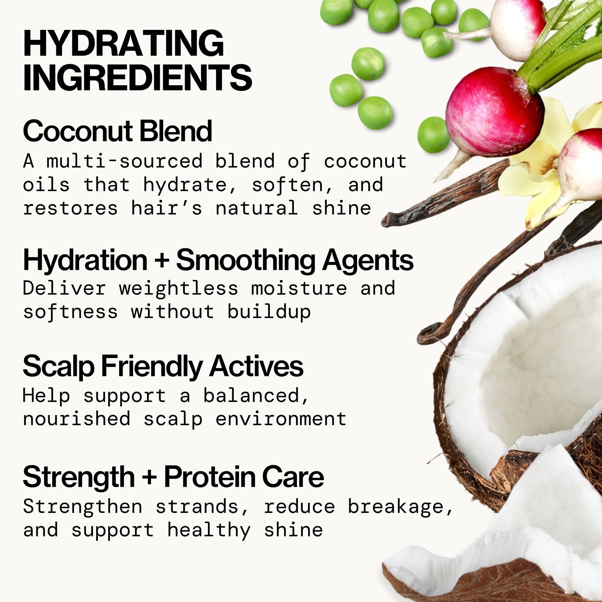 Coconut Vanilla Hydrating Shampoo