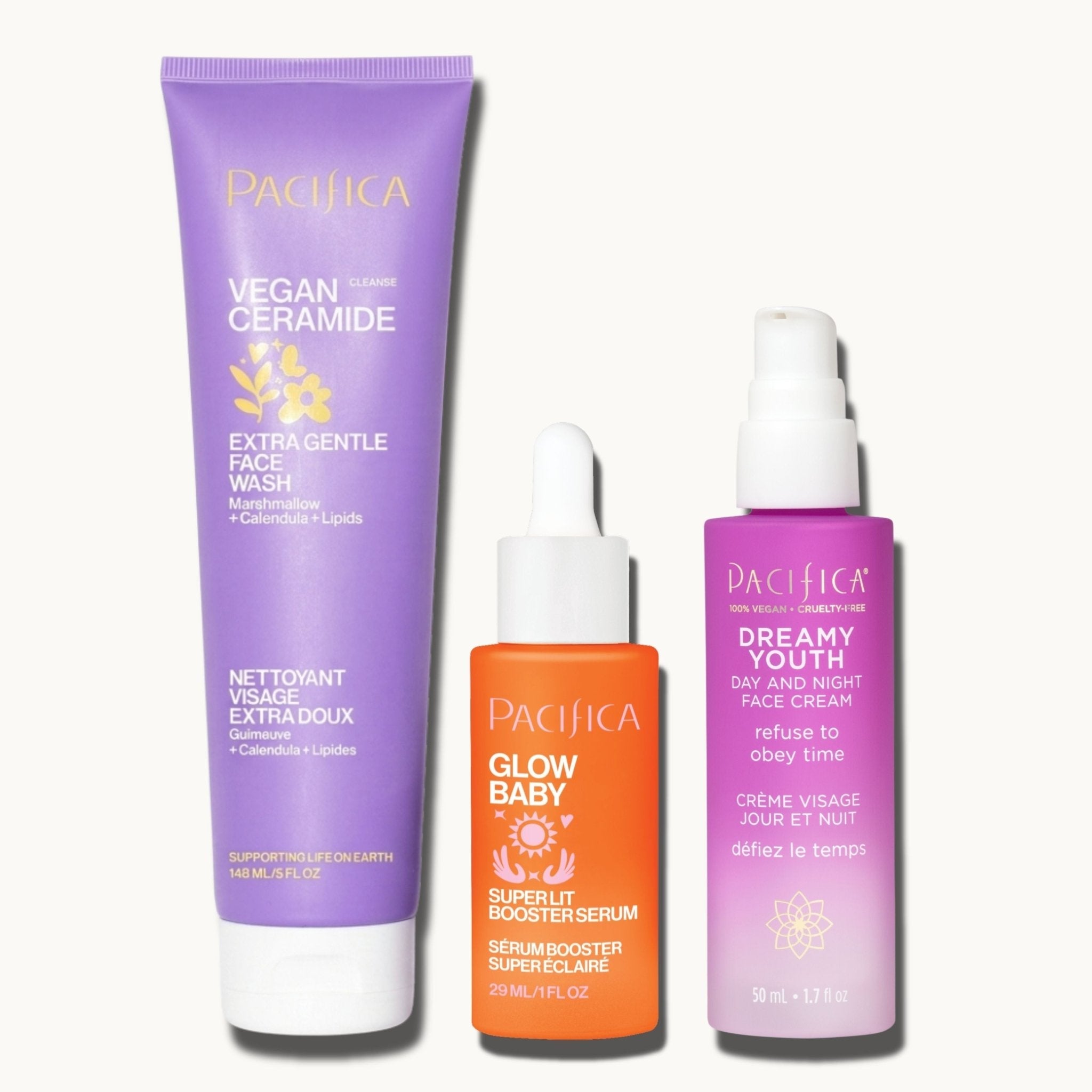 Pacifica Starter Glow Bundle: Beginner Skincare Routine