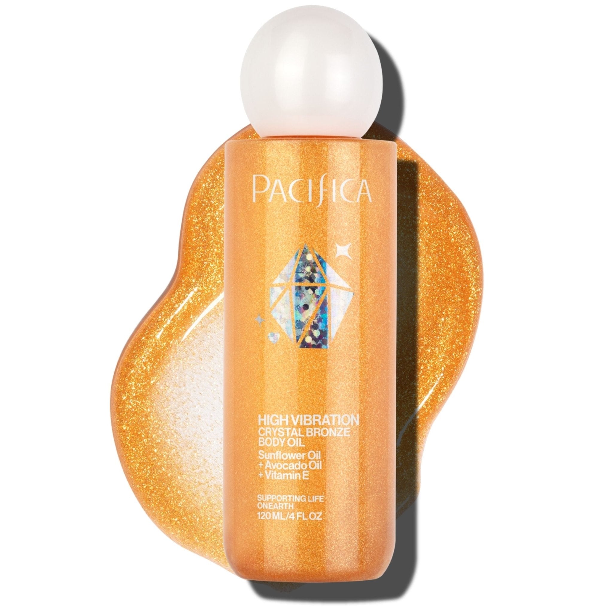 High Vibration Crystal Bronze Body Oil