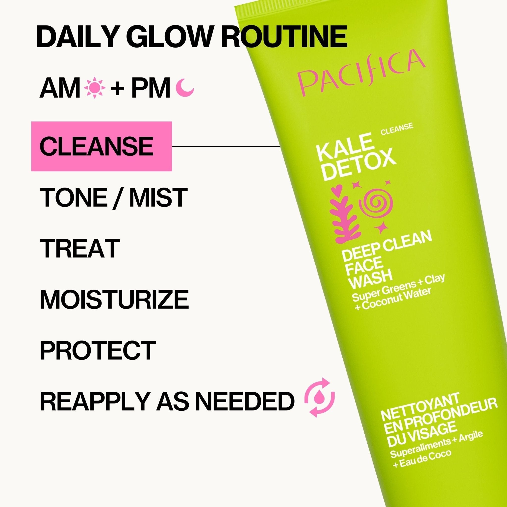 Kale Detox Deep Cleaning Face Wash | Daily Facial Cleanser