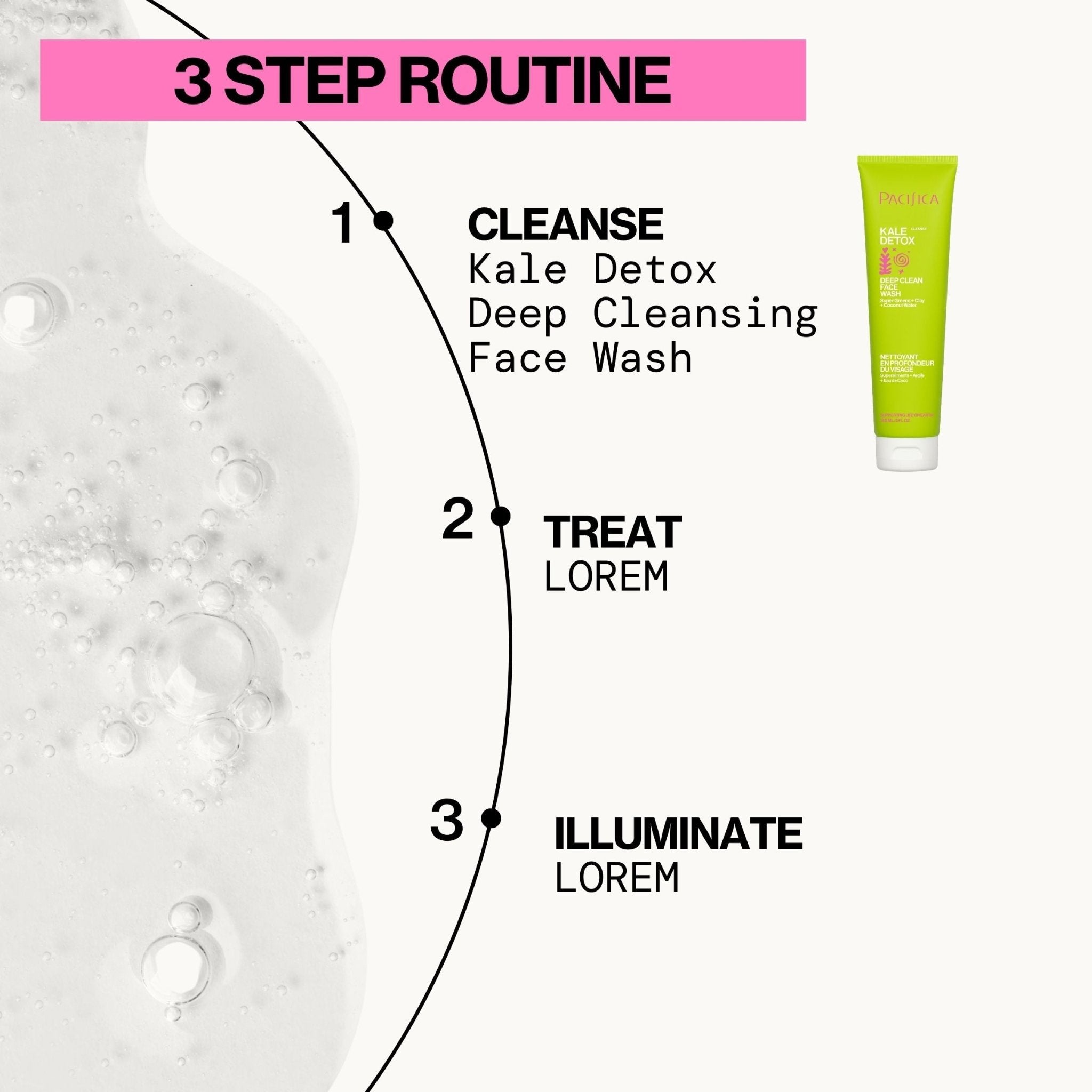 Kale Detox Deep Cleaning Face Wash | Daily Facial Cleanser