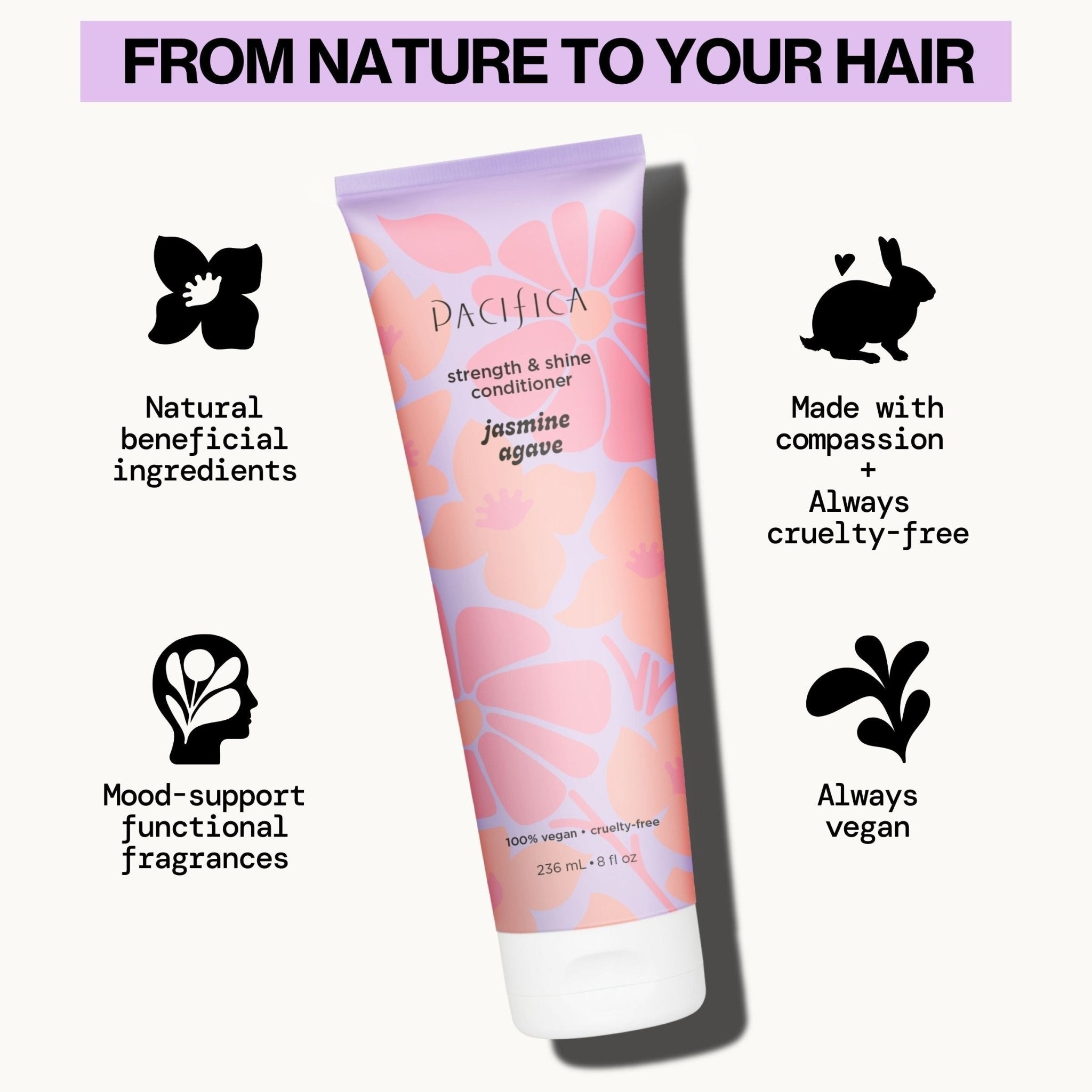 Jasmine Agave Strength + Shine Conditioner