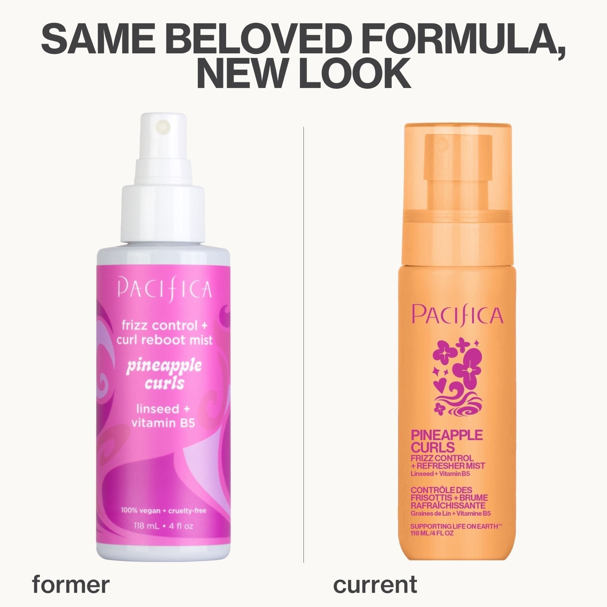 Pineapple Curls Frizz Control & Curl Reboot Mist